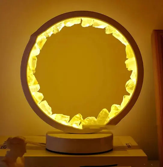 LED Crystal Meditation Decor Lamp