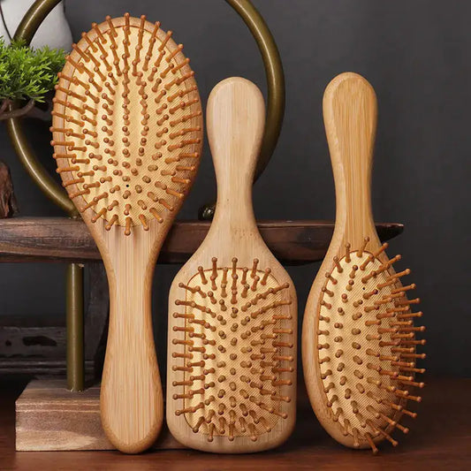 Bamboo Air Cushion Brush | Sustainable Hair Care & Styling