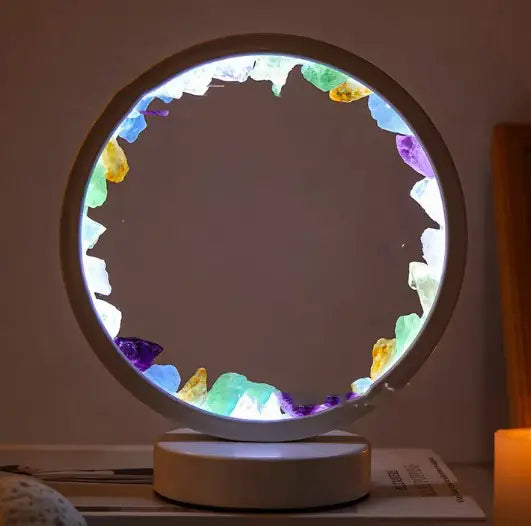 LED Crystal Meditation Decor Lamp