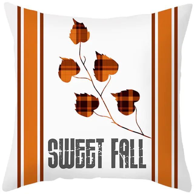 Charming Autumn/Fall Decor Pillow Cover: Embrace Seasonal Elegance
