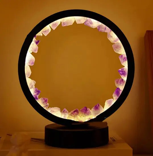 LED Crystal Meditation Decor Lamp