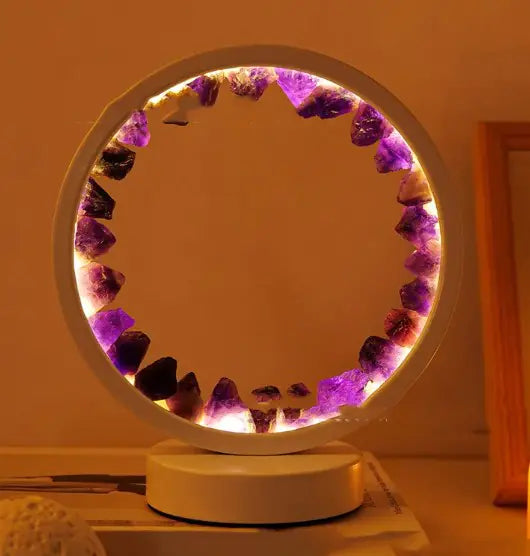 LED Crystal Meditation Decor Lamp