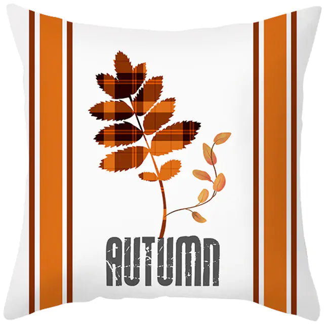 Charming Autumn/Fall Decor Pillow Cover: Embrace Seasonal Elegance