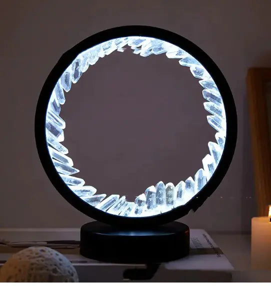 LED Crystal Meditation Decor Lamp