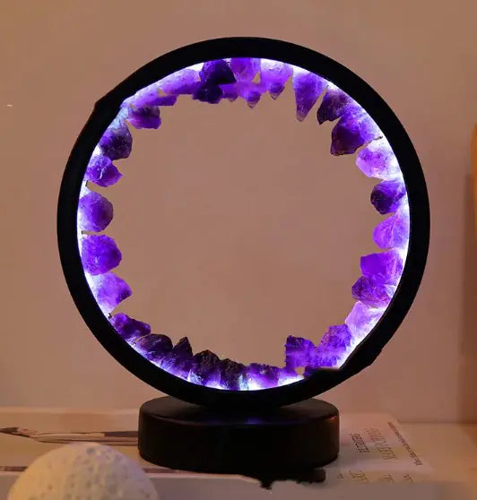 LED Crystal Meditation Decor Lamp