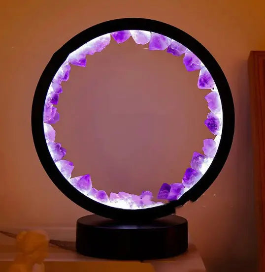 LED Crystal Meditation Decor Lamp