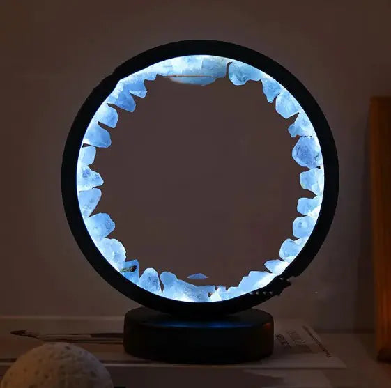 LED Crystal Meditation Decor Lamp