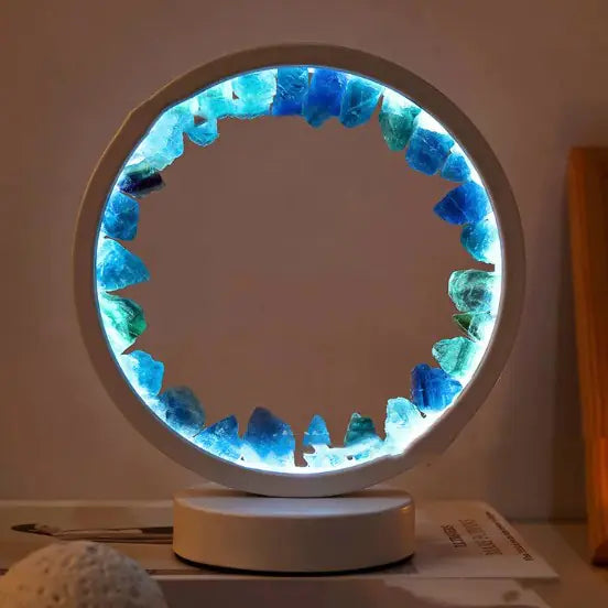 LED Crystal Meditation Decor Lamp